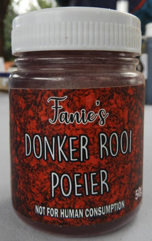 Fanie's Donker Rooi Poeier