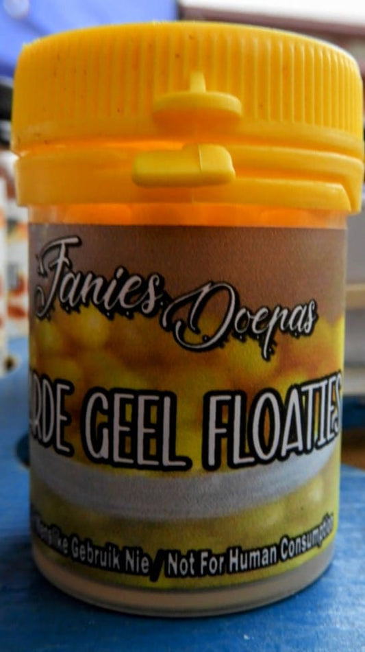 Fanie's Harde Geel Floaties