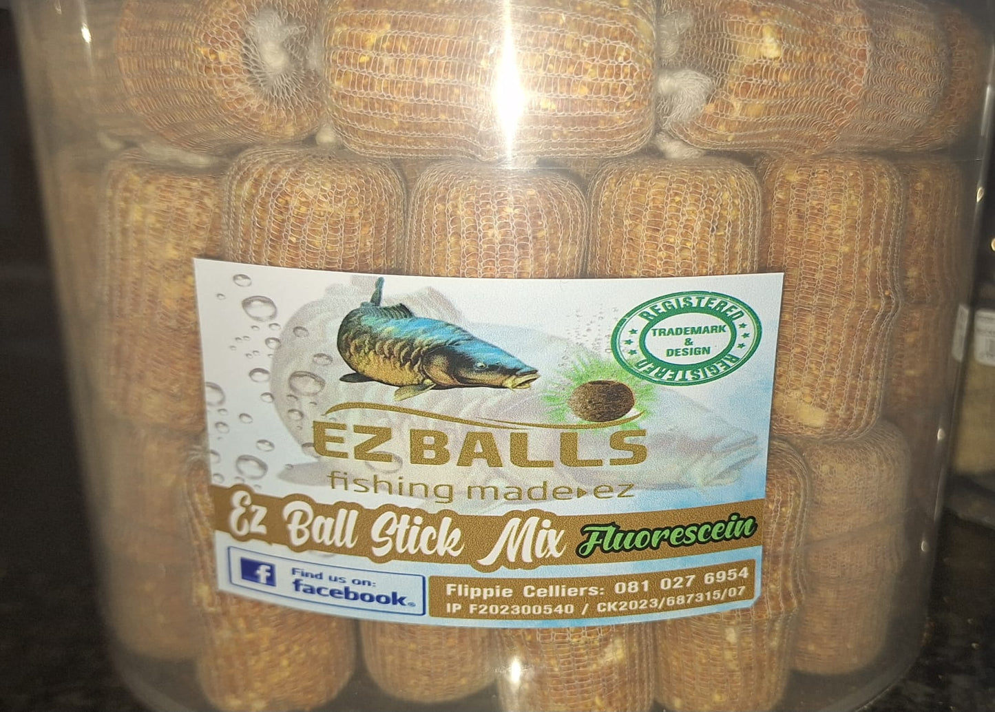 EZ Ball Stick Mix Floro in PVA - 80 Bucket
